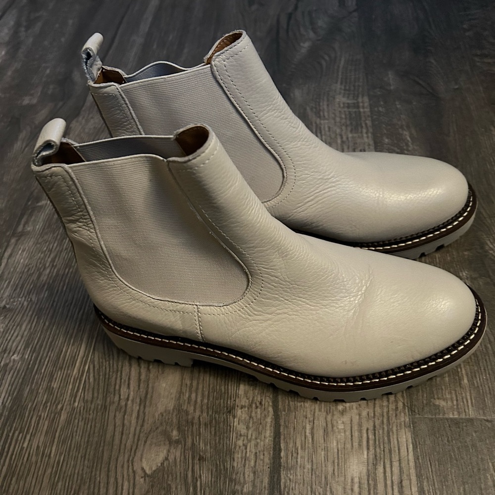 Caslon Cream water resistant boots. Used lightly